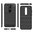 Flexi Slim Carbon Fibre Case for Nokia 6.1 Plus - Brushed Black